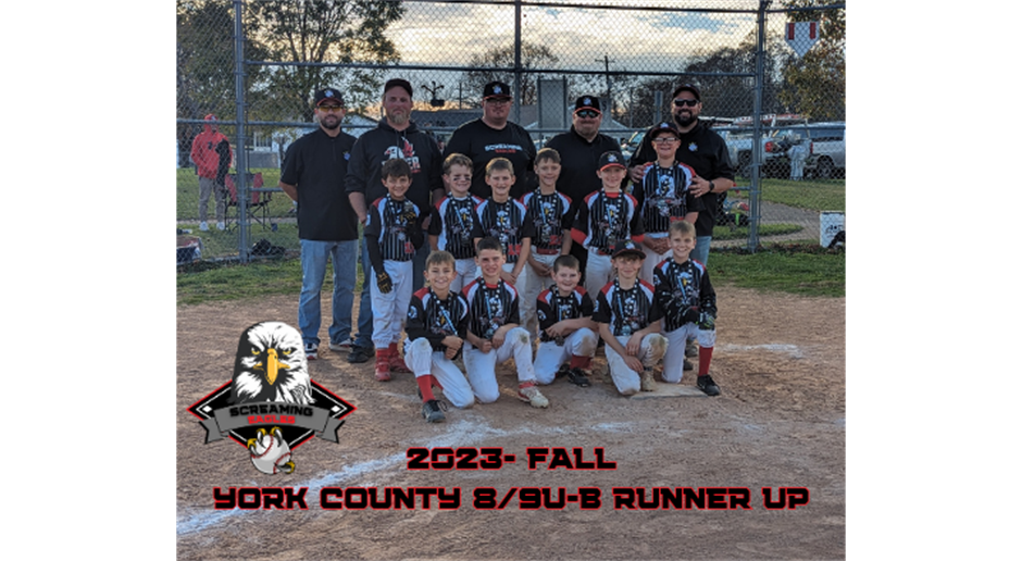 2023- Fall - York County 8/9U-B Runner Up
