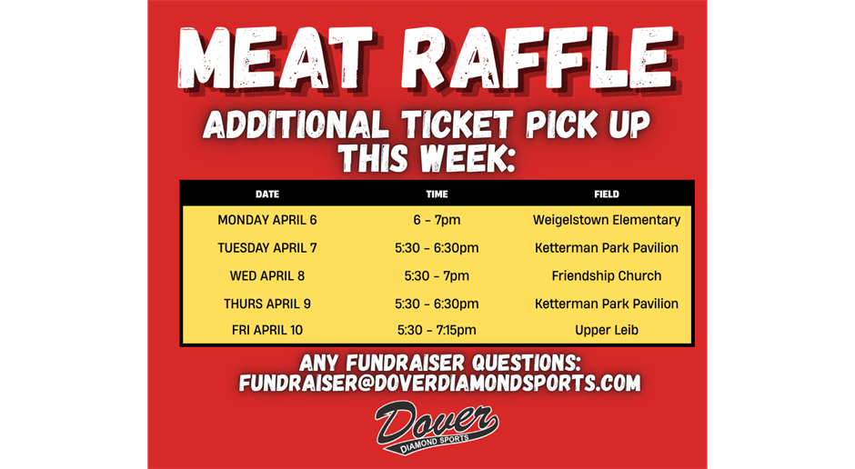 Fundraiser Ticket Pick Up